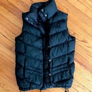 North Face Puffer Vest in Black